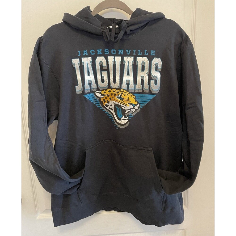 Jacksonville Jaguars Hoodie Size L Fanatics New W/out Tags See Measurements